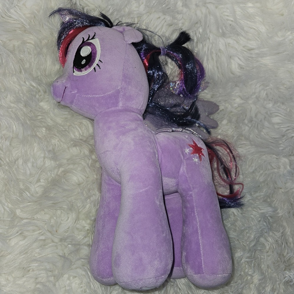 Build a Bear My Little Pony Twilight Sparkle 16" Plush Purple Unicorn MLP BAB - Picture 2 of 2